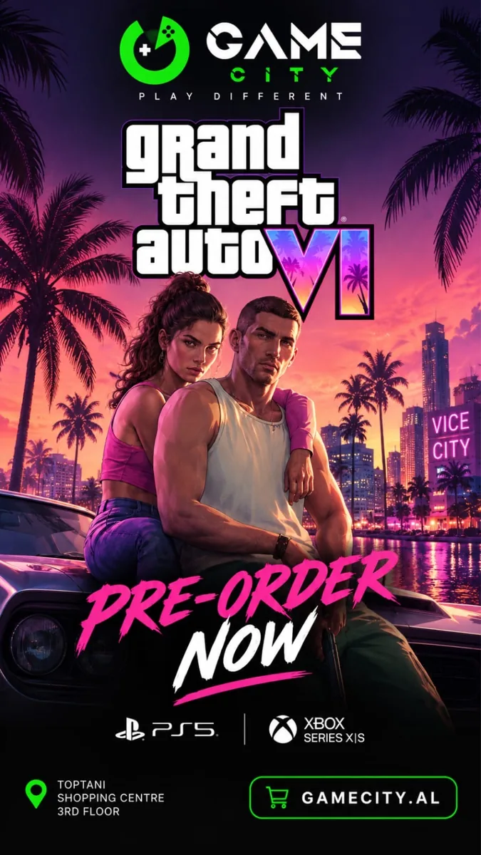 Grand Theft Auto VI — Pre-order tani në Game City