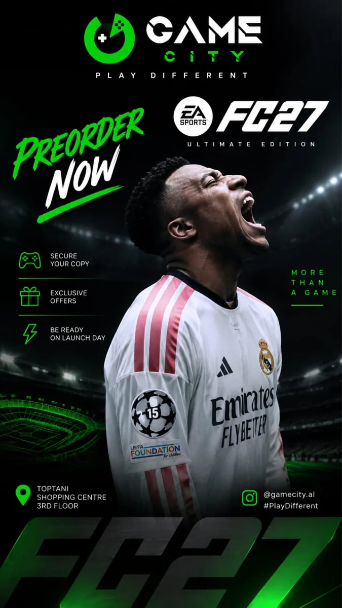 EA Sports FC 27 — Pre-order tani në Game City
